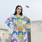 Colourfull IK Signed & Picture Kurta Shirt